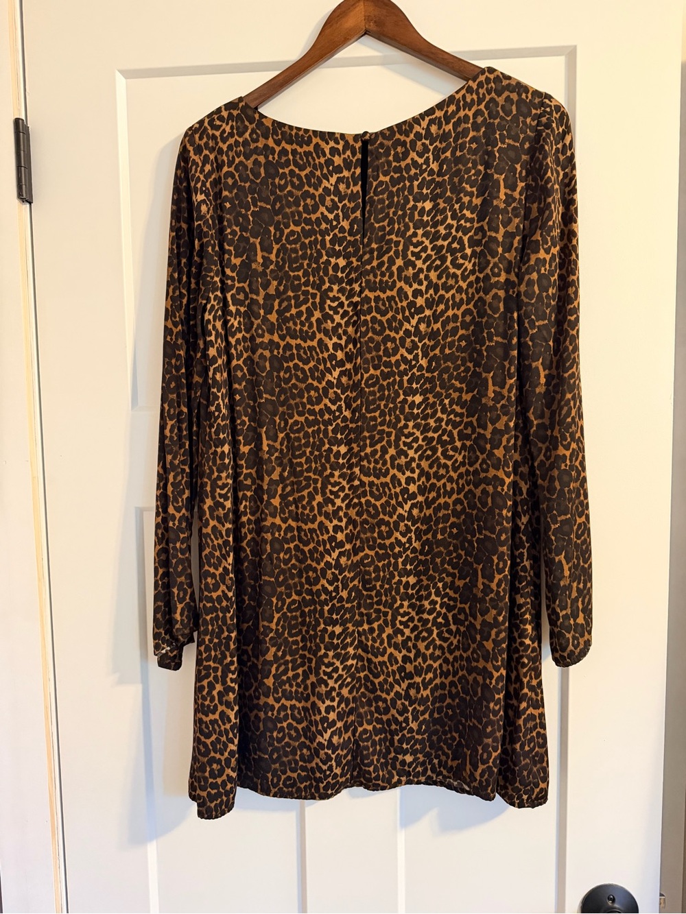 Gap leopard shift dress